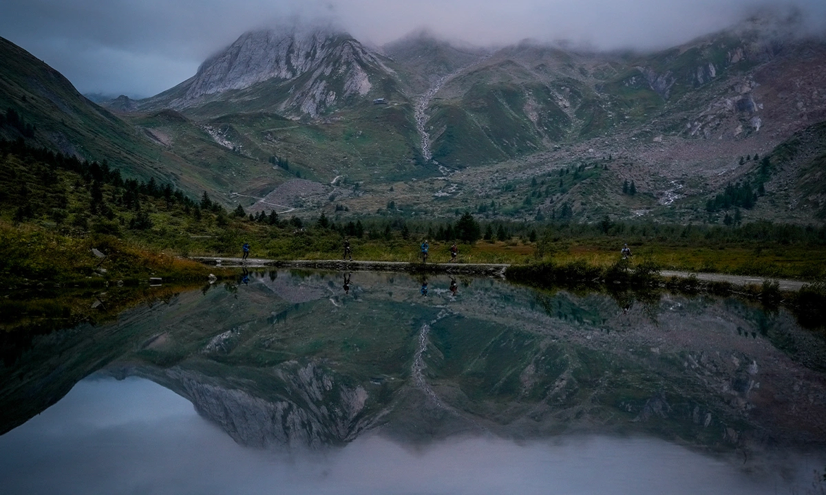 UTMB paysage lac
