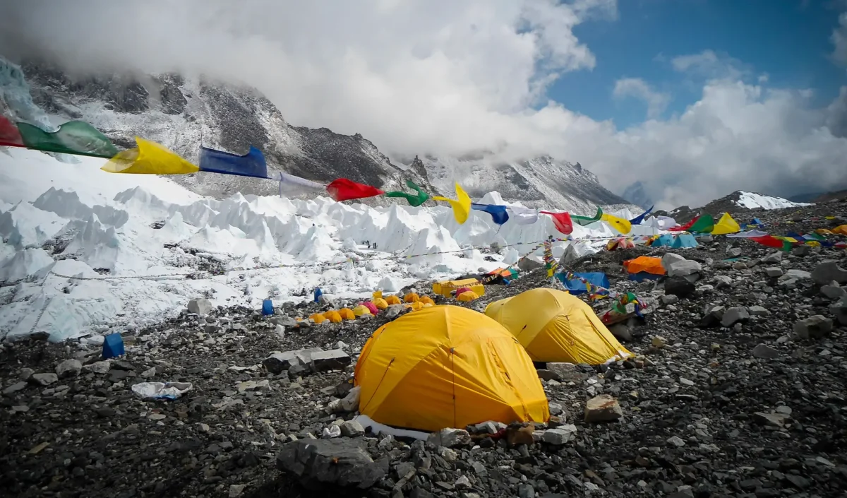 Camp de base Népal