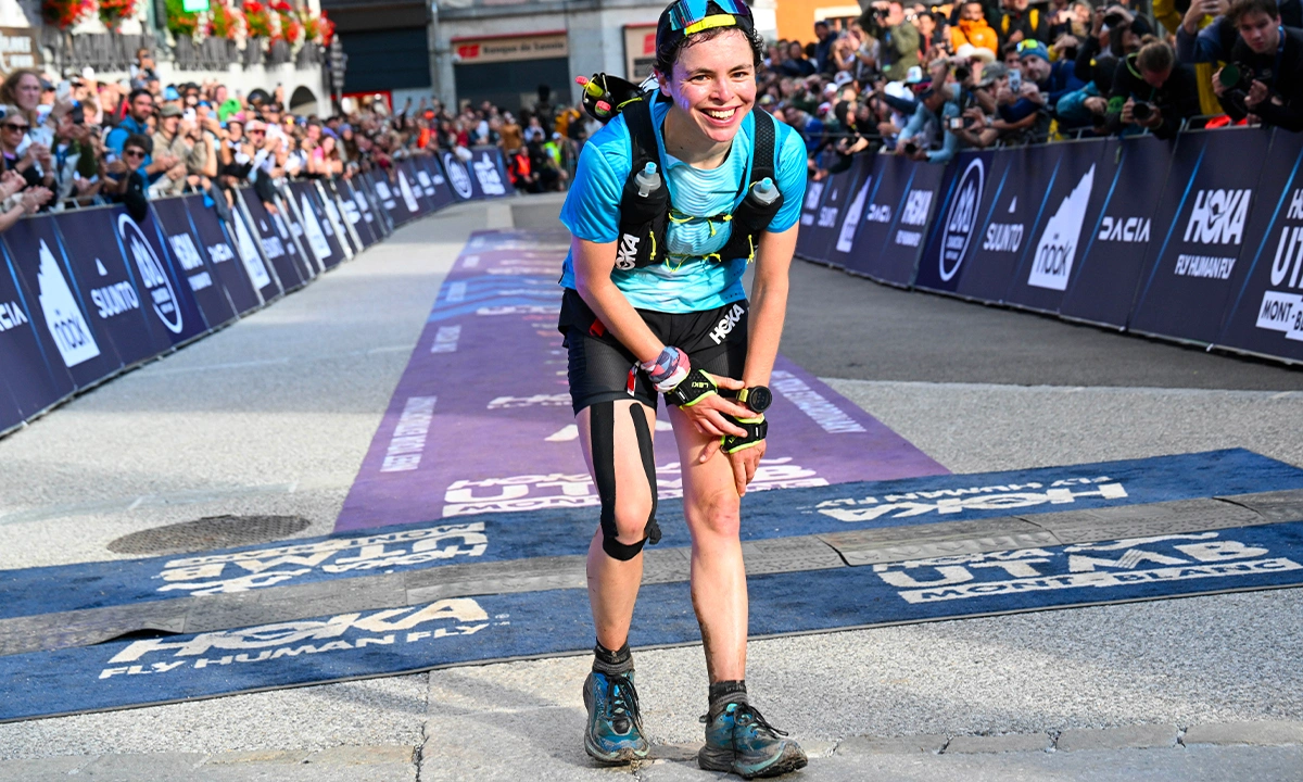Katharina Hartmuth chaussures UTMB 2025