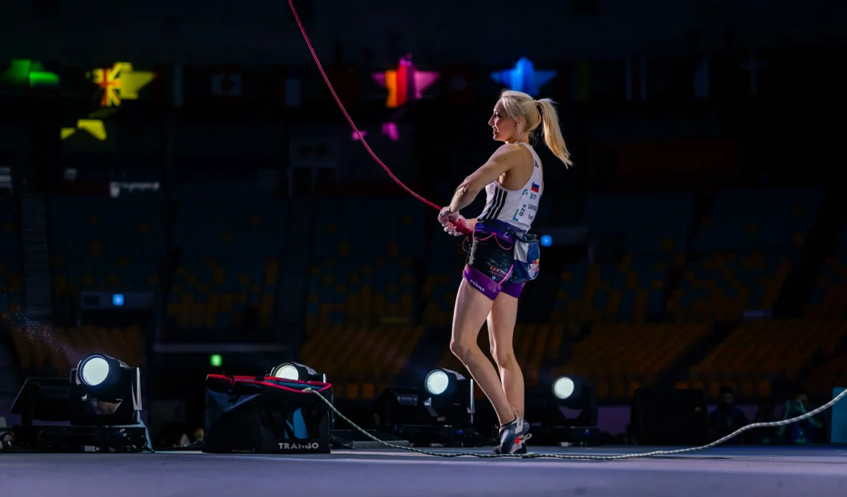 Janja Garnbret championnat du monde 2025