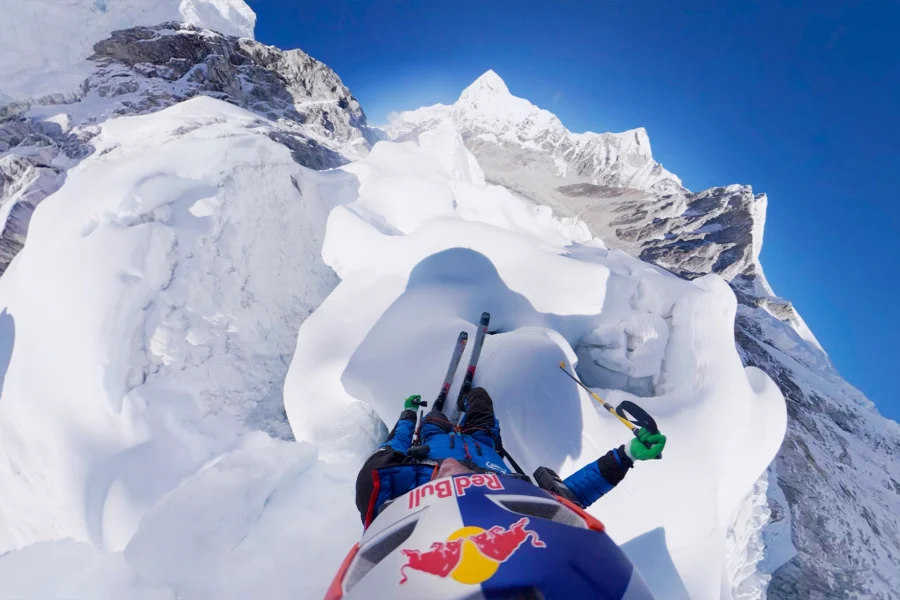 Andrzej Bargiel Everest ski