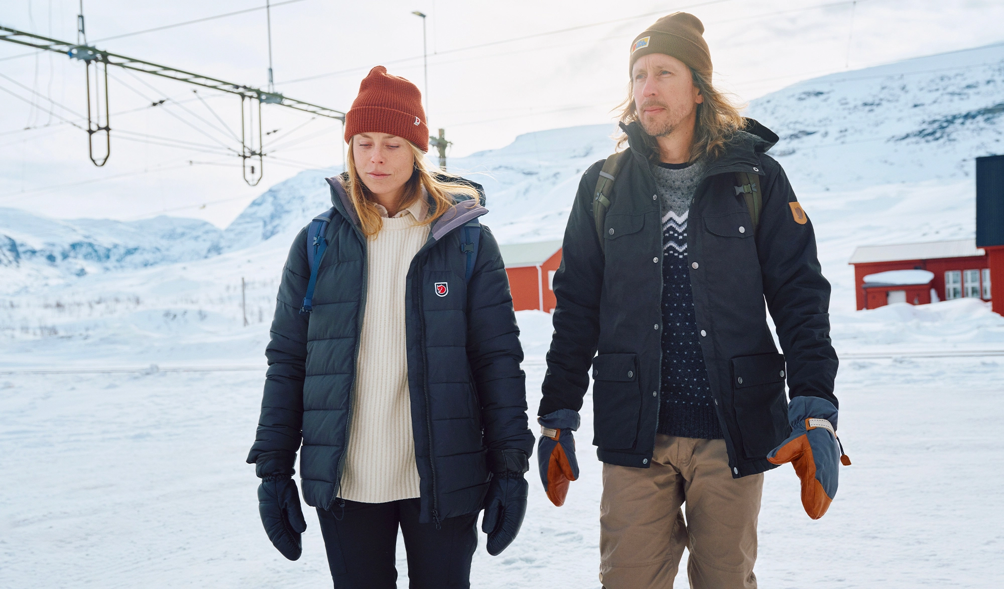 Fjällräven vestes hiver