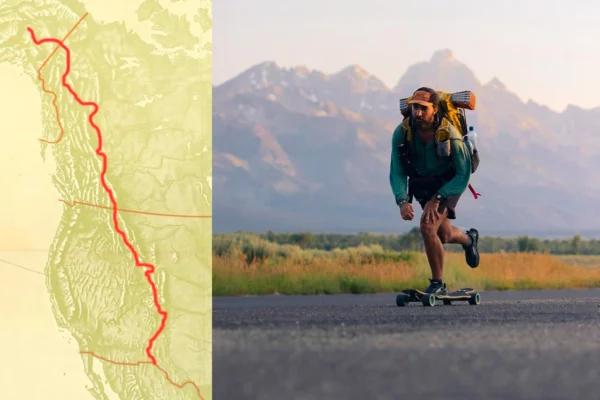 Justin Bright Longboard