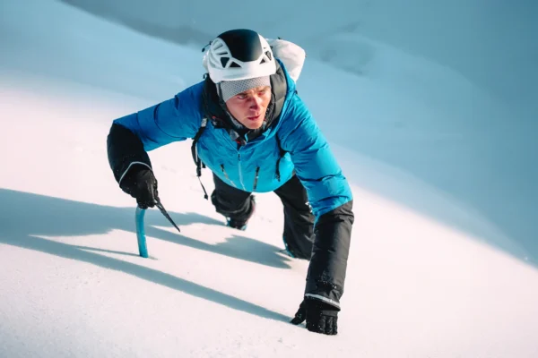 Nicolas Jean au Jannu Est, 2025.