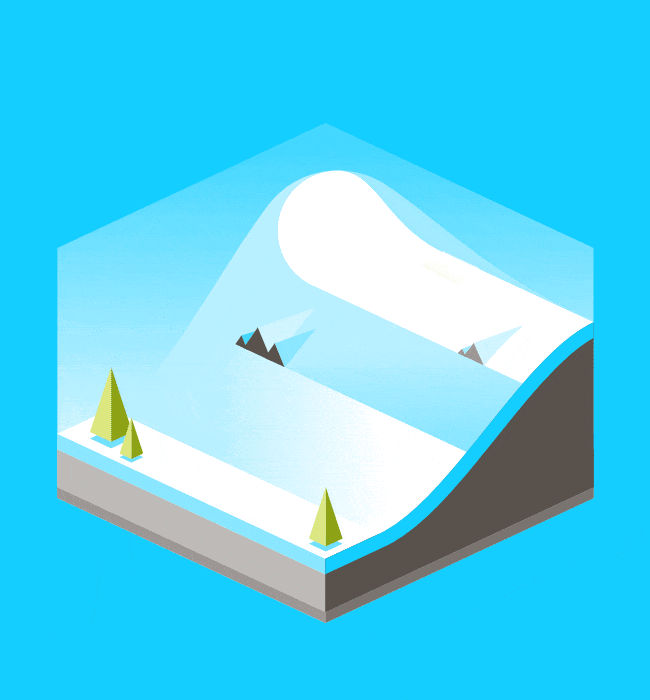 pentes supportéesWEMountain
