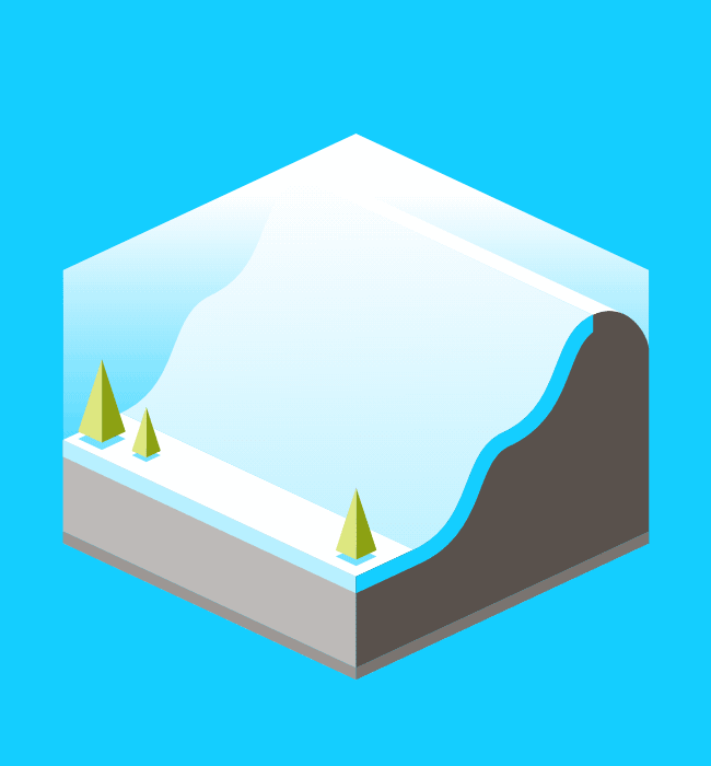 Cassures de pentes WEMountain