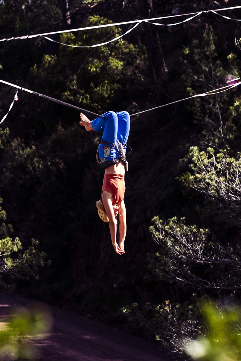 Zoë Goultas Highline freestyle