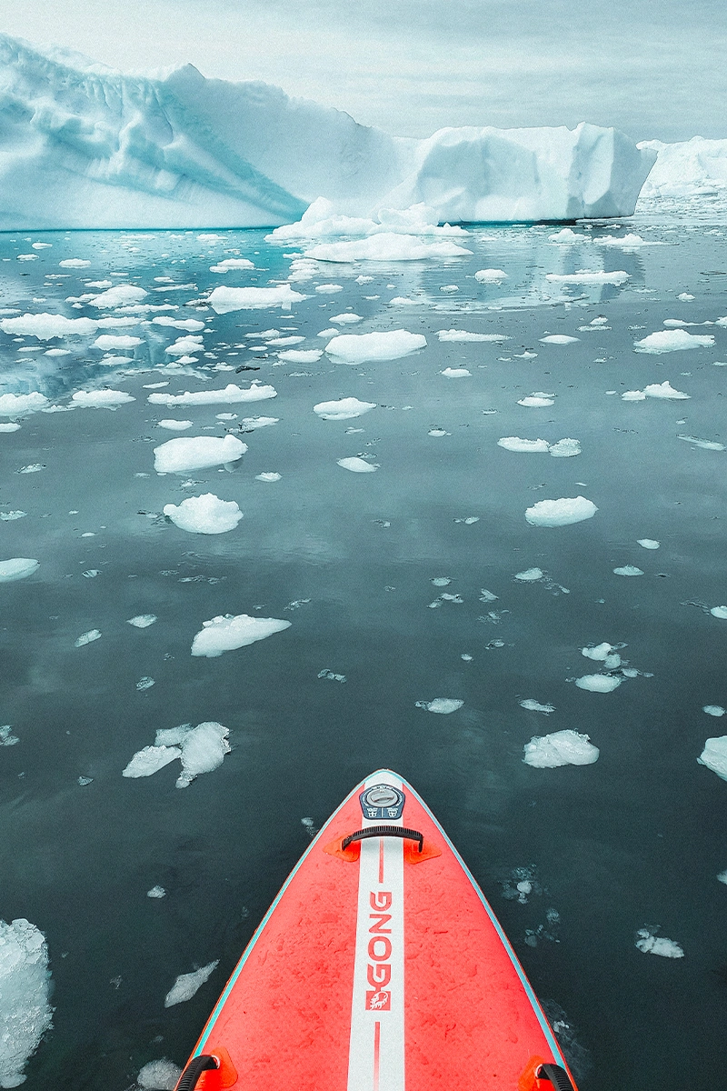 Ingrid Ulrich Stand Up Paddle Groenland