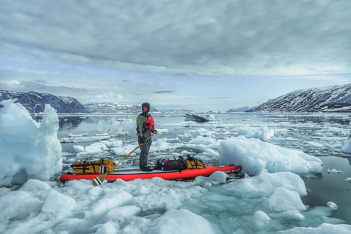 Ingrid Ulrich Stand Up Paddle Groenland