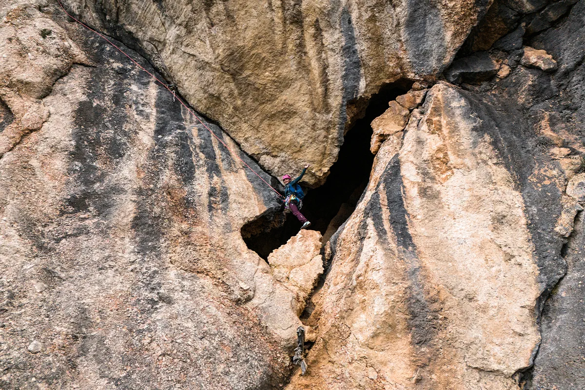 Elsa Ponzo 100 voies en 50 jours