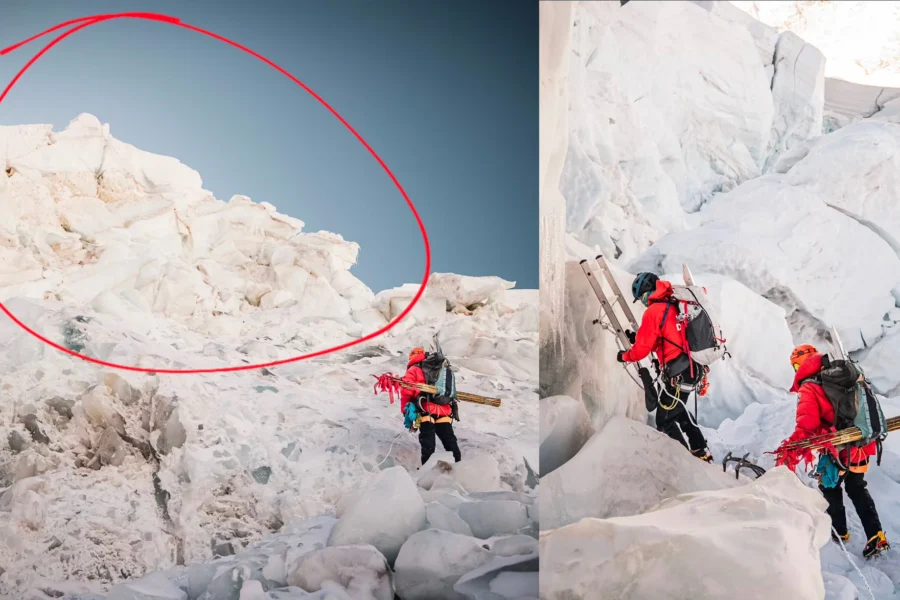 Khumbu icefall 2026