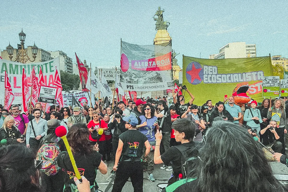 Manifestation Argentine Protection Glaciers