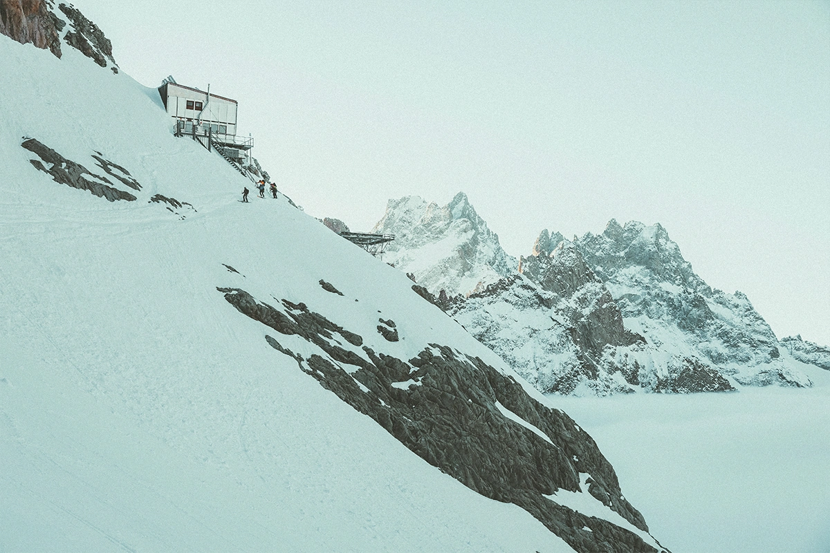 Refuge autour de la Meije