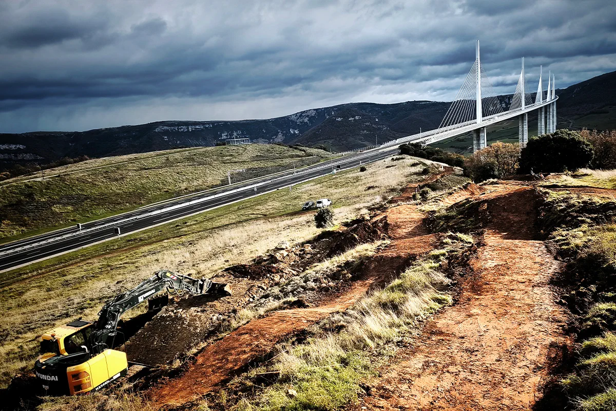 Bike Park du viaduc de Millau