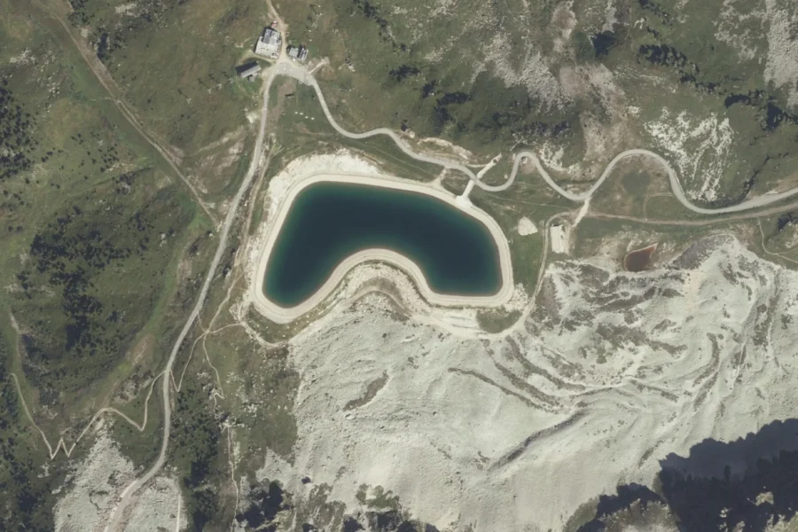 col de la Loze satellite