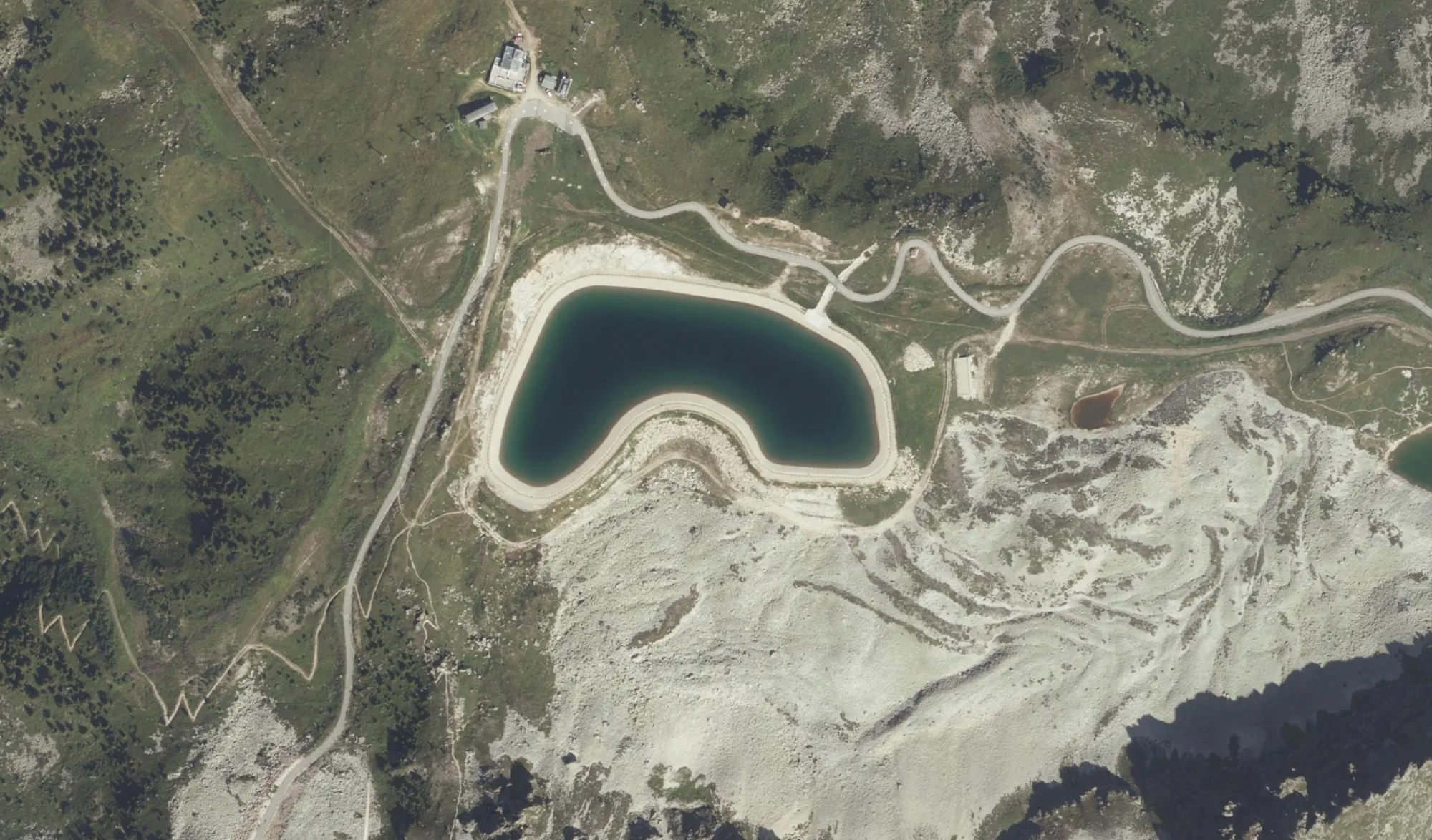 col de la Loze satellite
