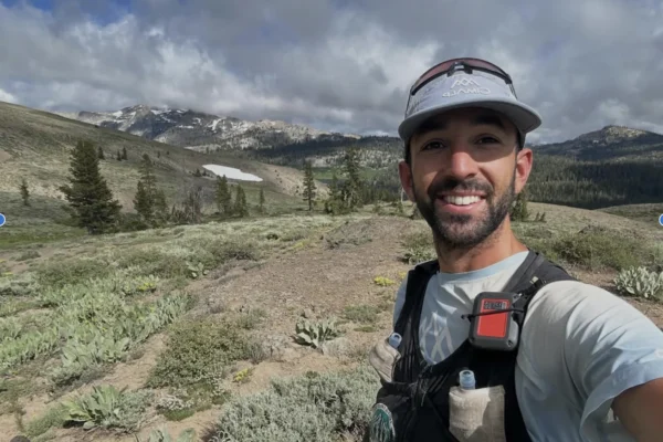 Aurélien Sanchez au 20e jour de sa tentative de record sur le Pacific Crest Trail