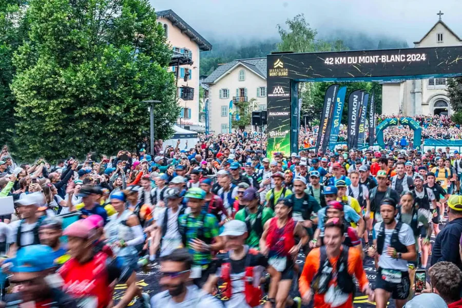Départ Marathon du Mont-Blanc