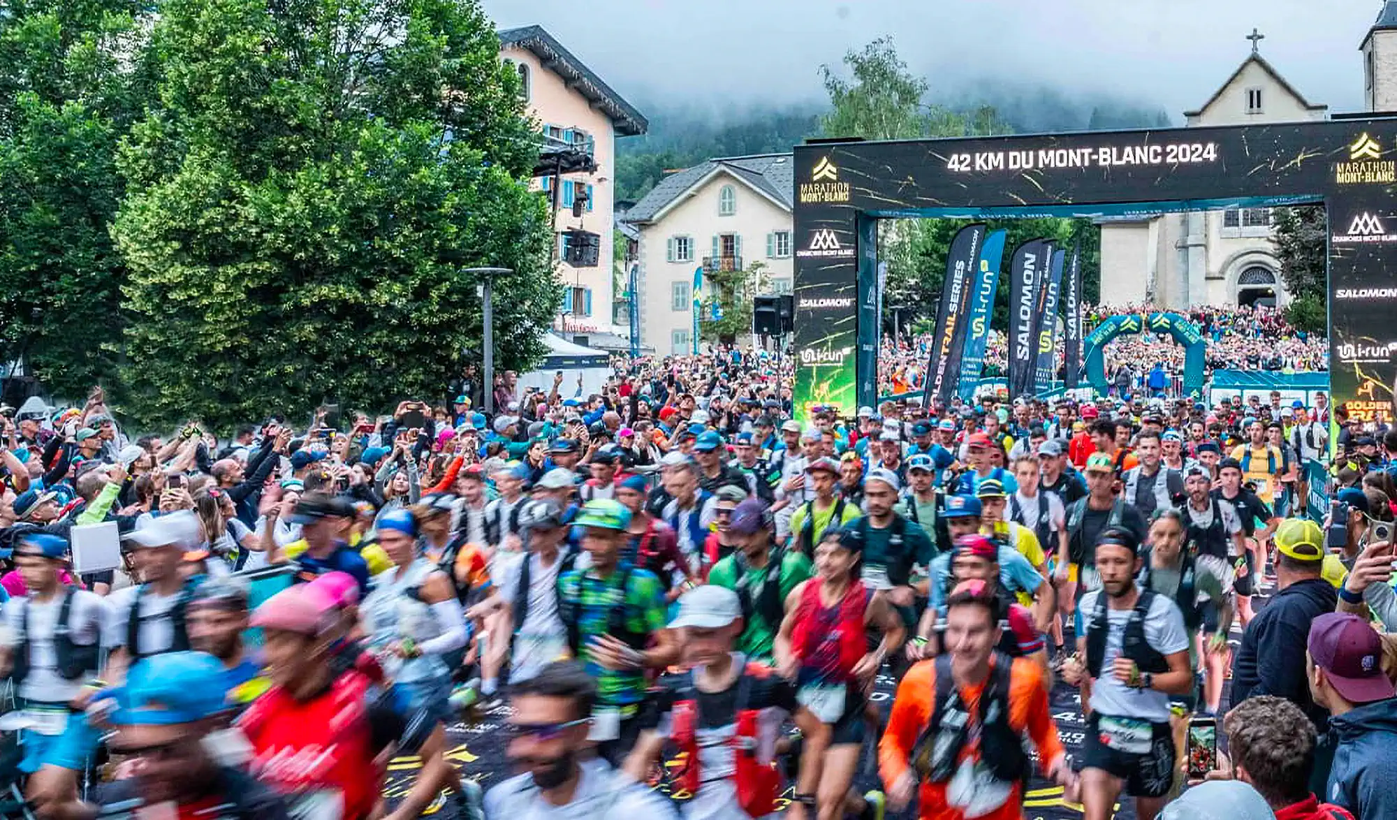 Départ Marathon du Mont-Blanc