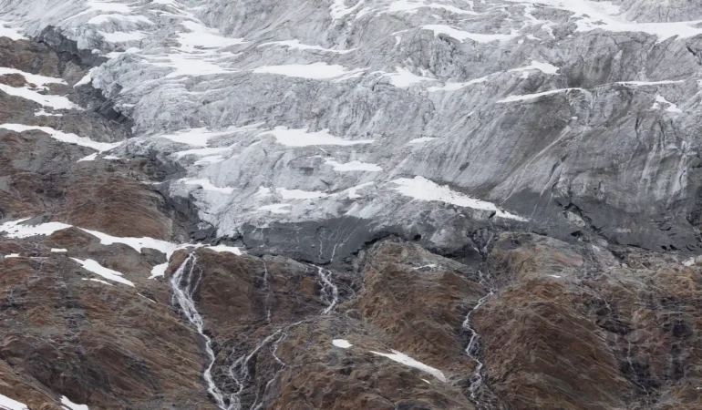 recul des glaciers