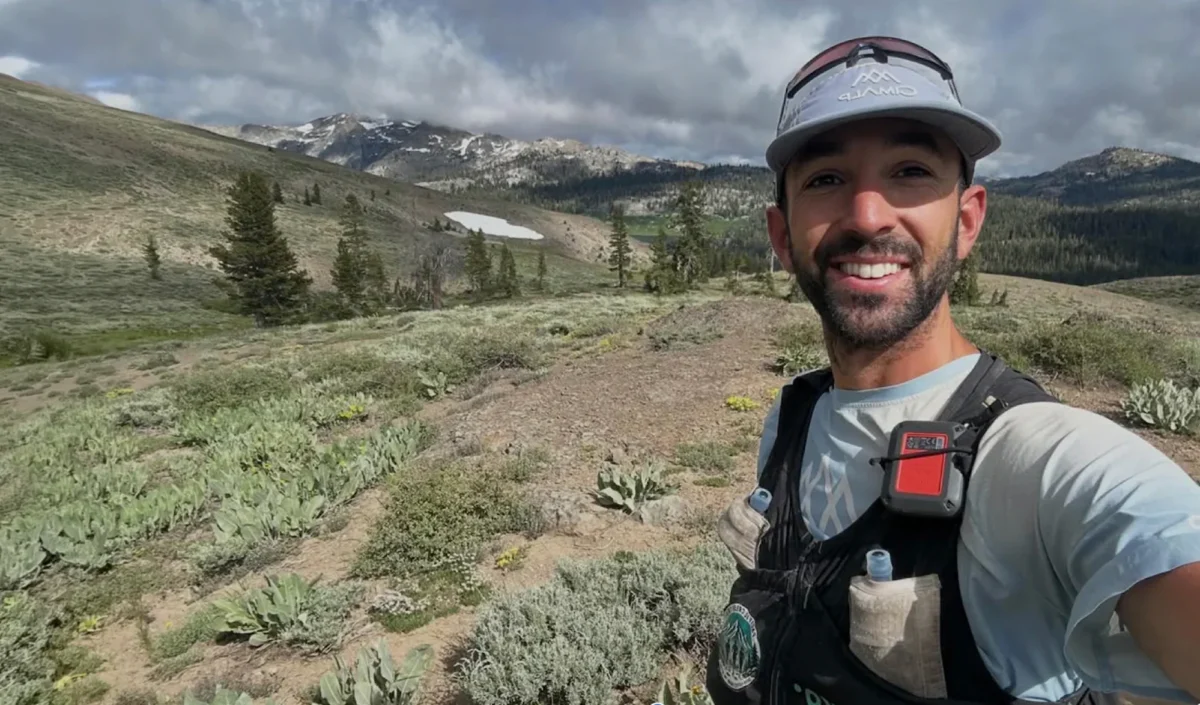 Aurélien Sanchez au 20e jour de sa tentative de record sur le Pacific Crest Trail
