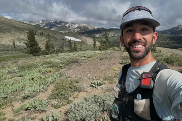 Aurélien Sanchez au 20e jour de sa tentative de record sur le Pacific Crest Trail