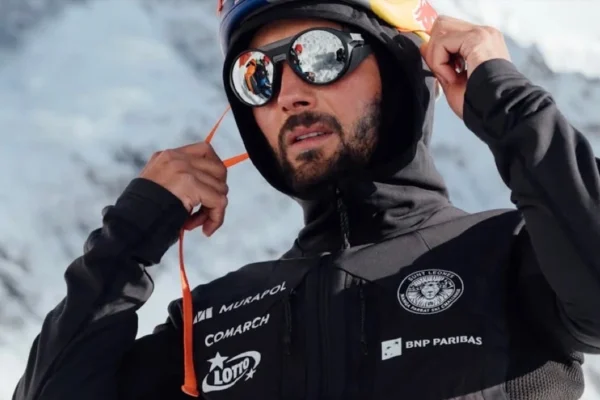 Andrzej Bargiel au camp 2 du Nanga Parbat