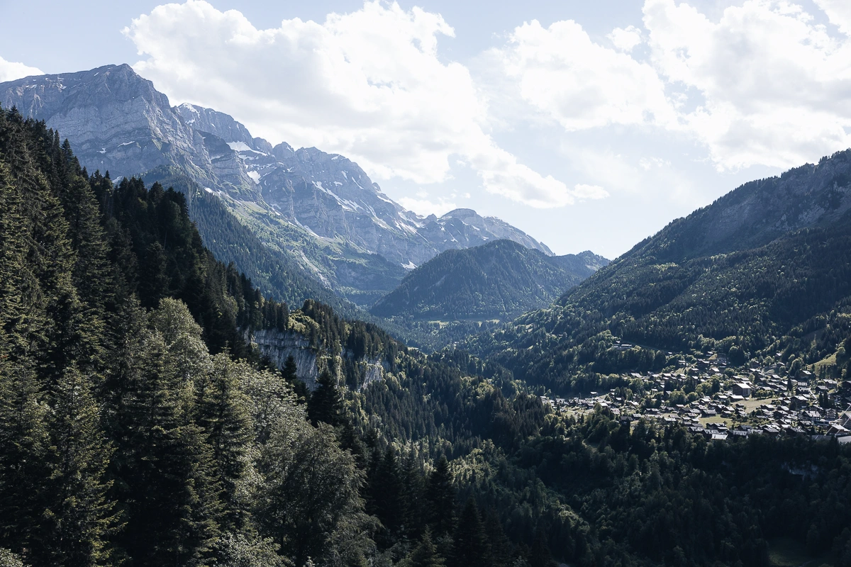 Les dents du Midi - Champéry - Valais - été