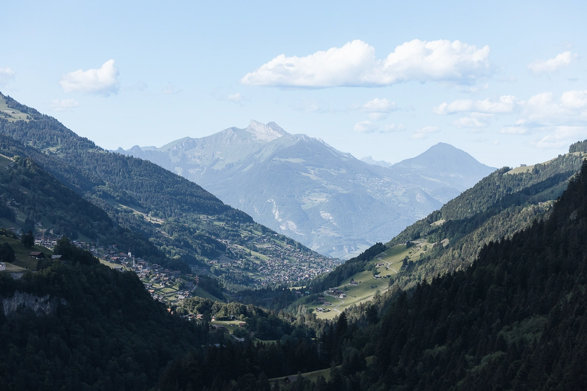 Les dents du Midi - Champéry - Valais - été