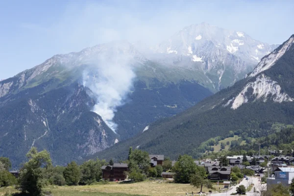 Incendie Planay Courchevel 2026