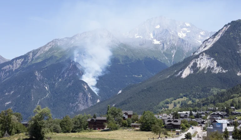 Incendie Planay Courchevel 2026