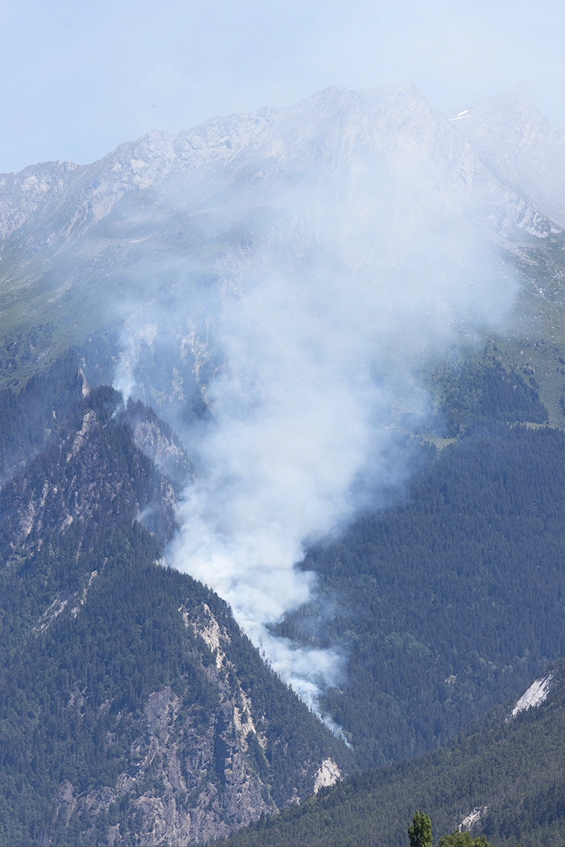 Incendie Planay Courchevel 2026