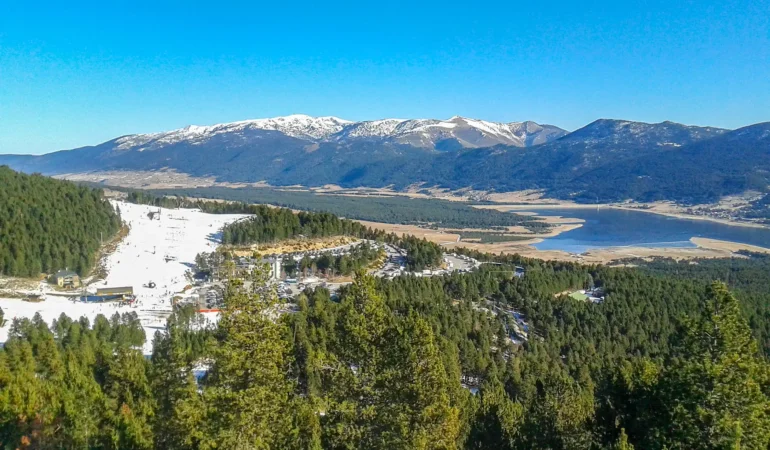 La station de ski des Angles, dans les Pyrénées catalanes