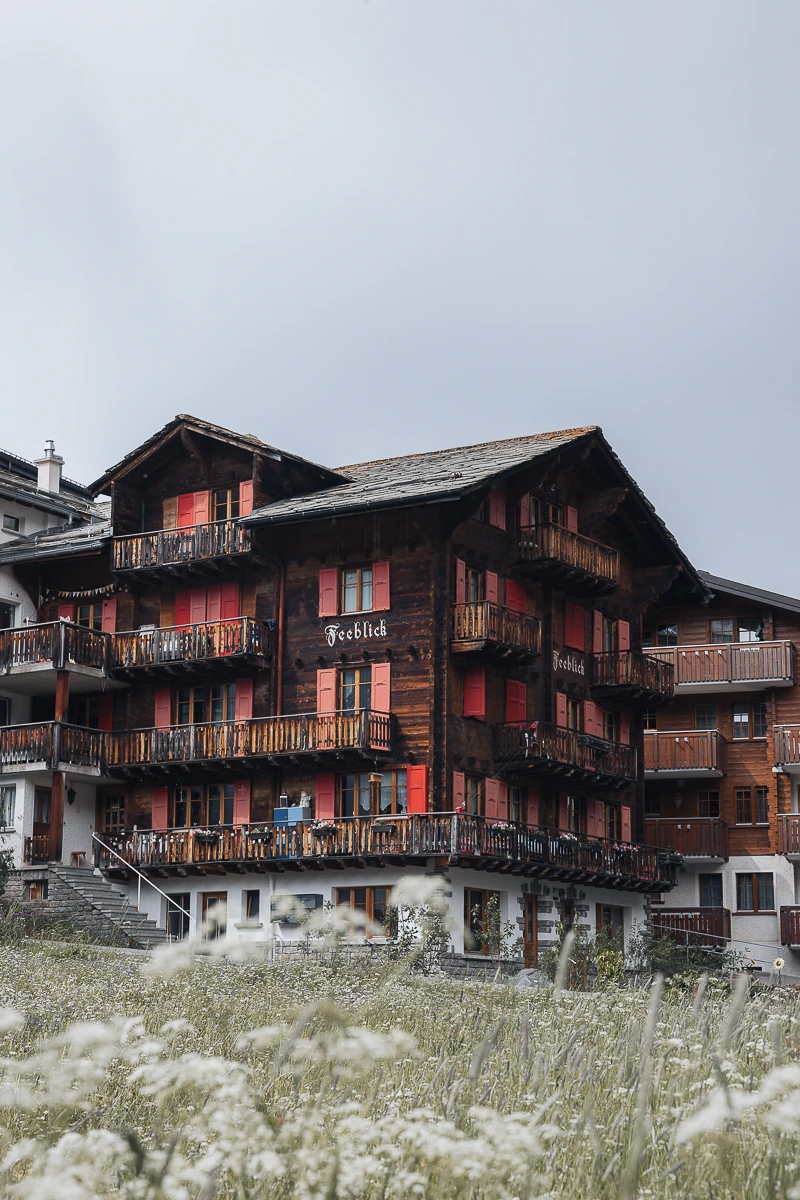 Saas Fee Valais été