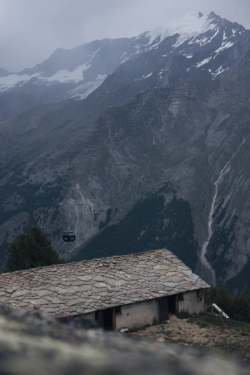 Saas Fee Valais été