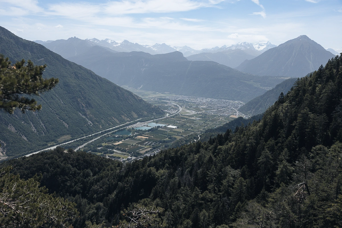 Valais Salvan été