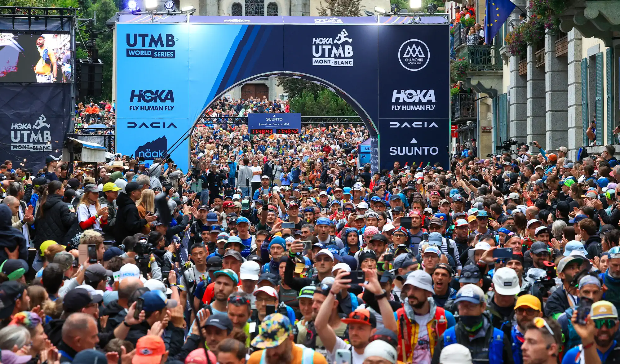 UTMB depart 2025 arche