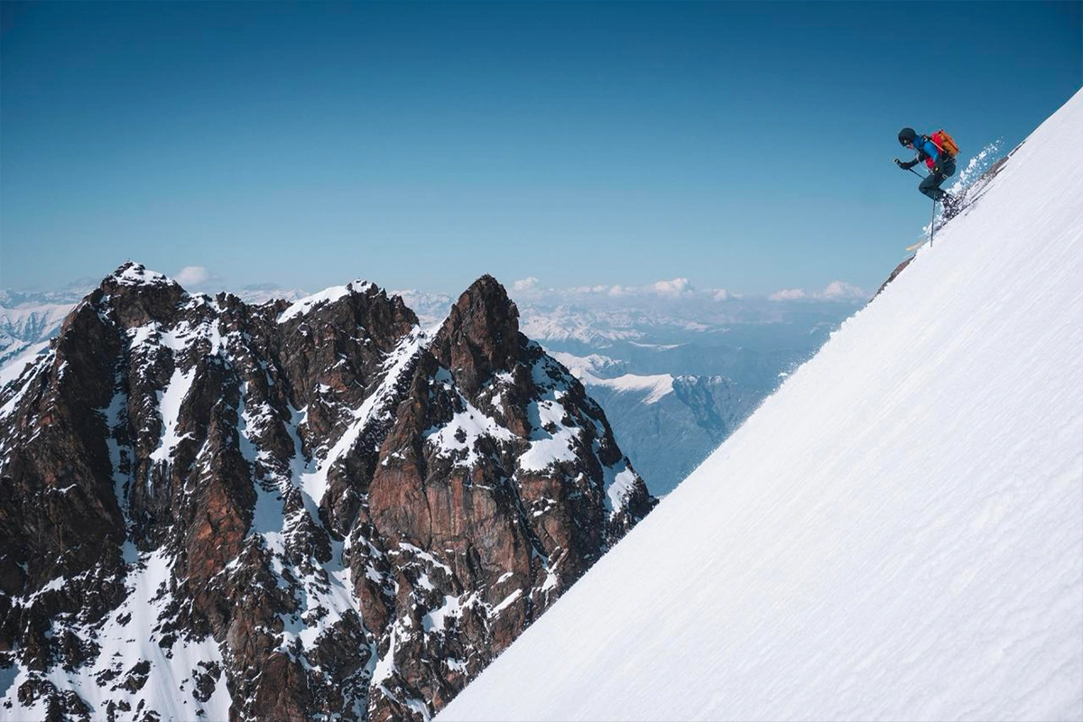 Victor Garcin ski de pente raide