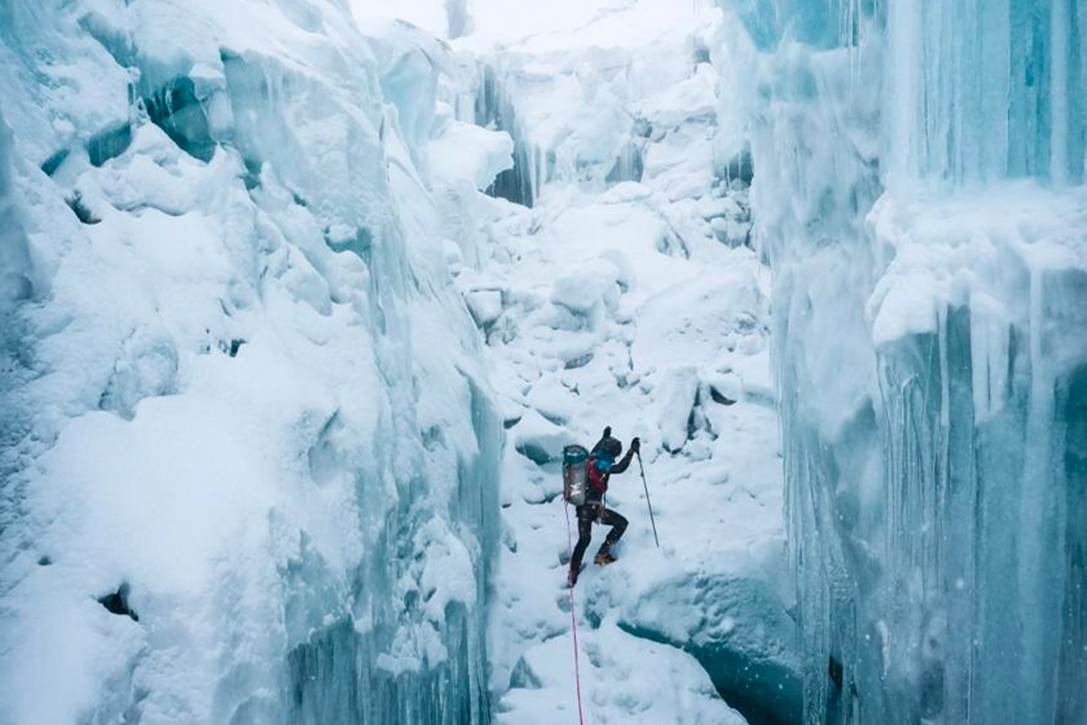 Victor Garcin alpinisme hivernal