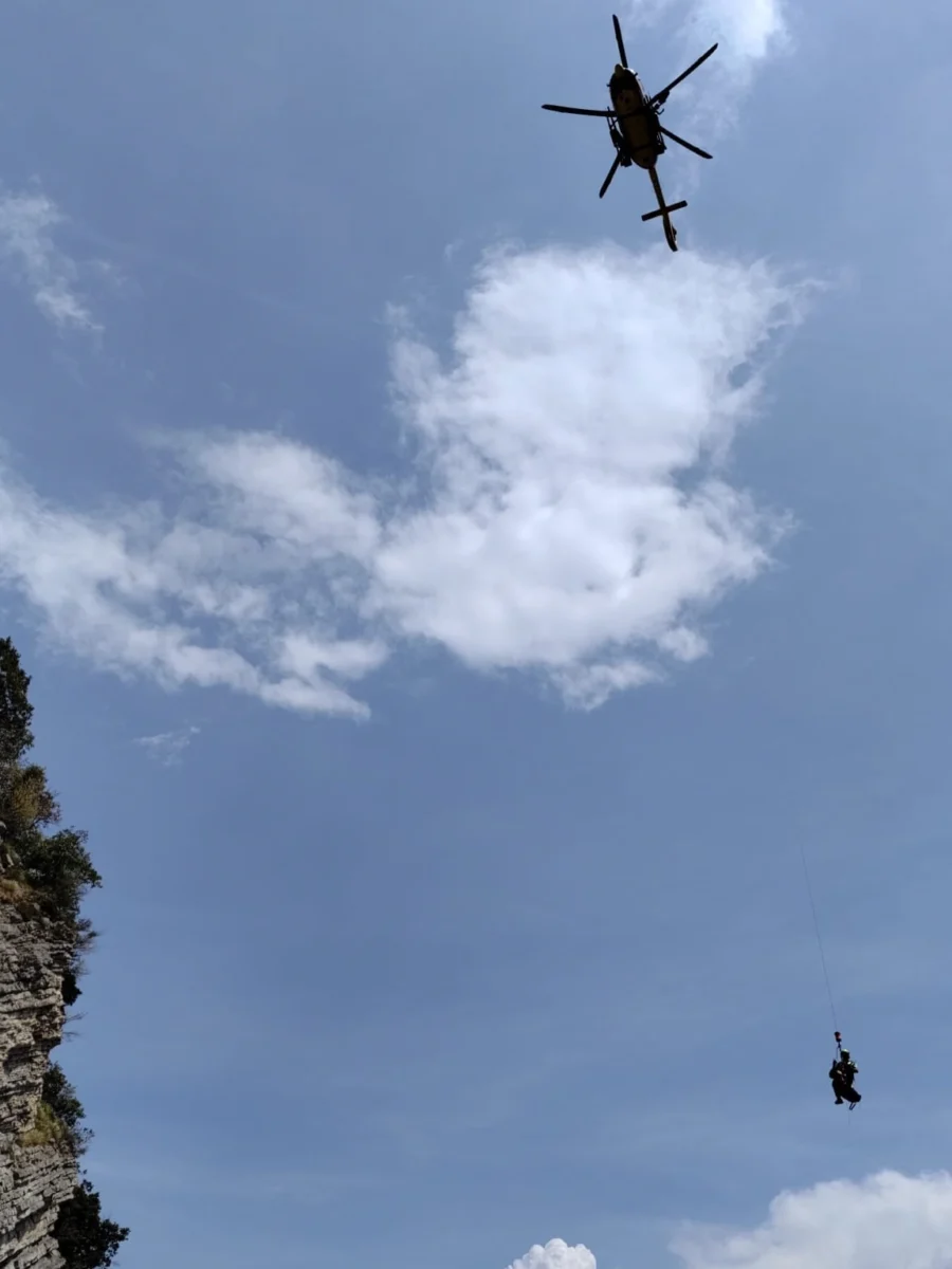 Sauvetage parapente saint-Eynard