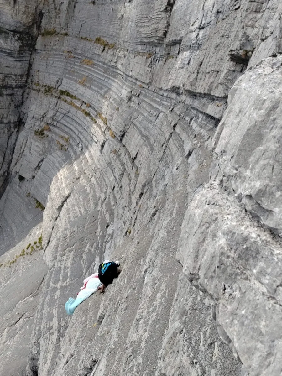 Sauvetage parapente saint-Eynard
