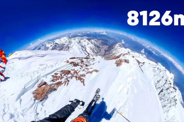 Andrzej Bargiel descente à ski intégrale du Nanga Parbat