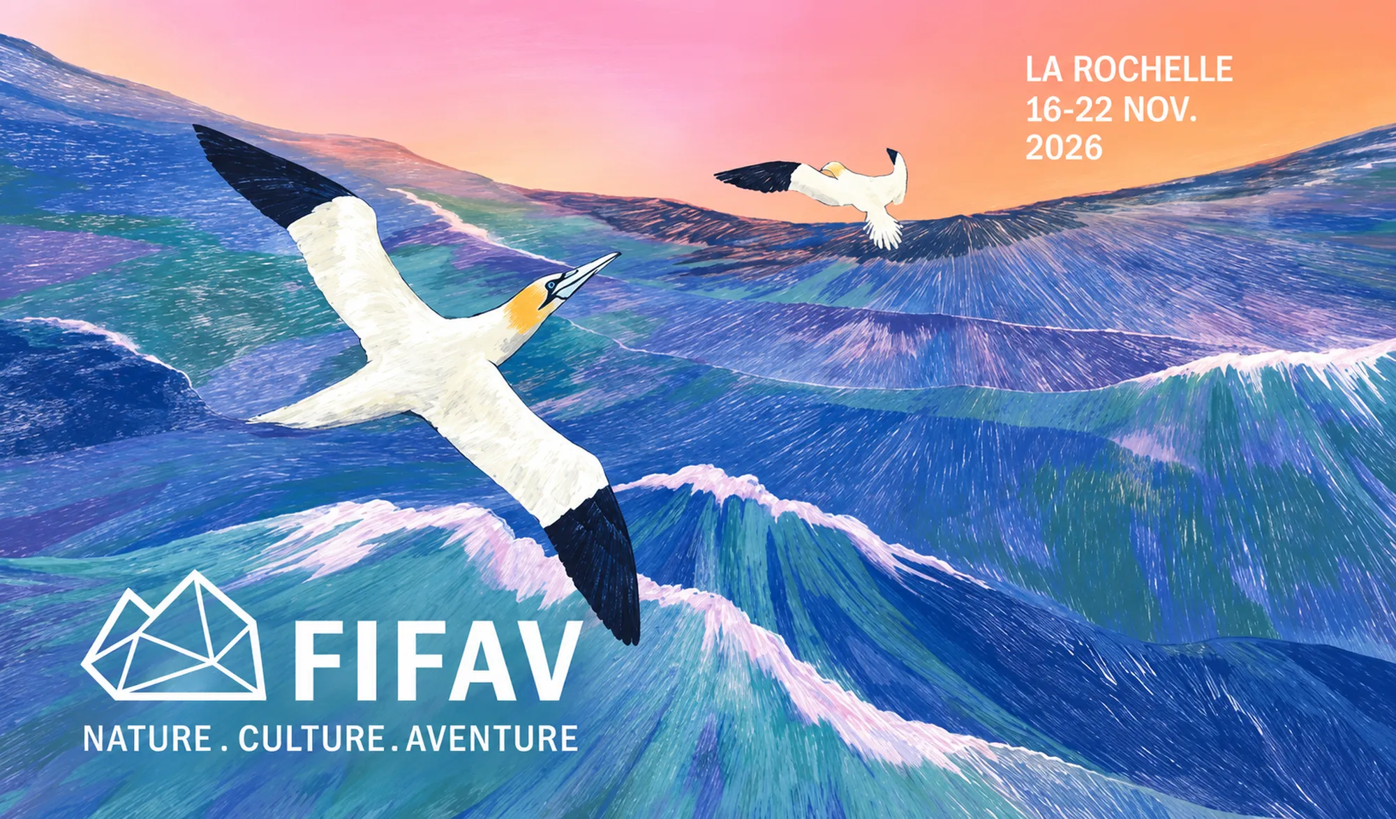 Affiche du FIFAV 2026, crée par Carole Conan