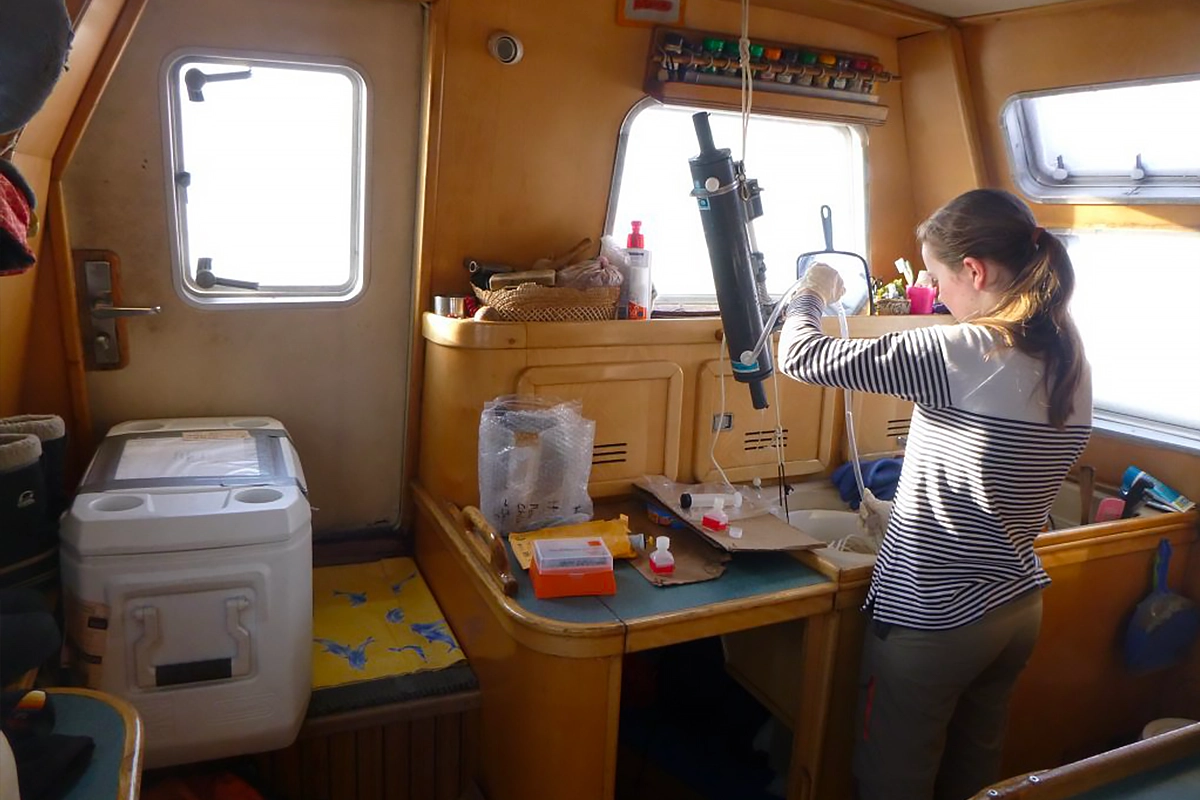 Dans la cuisine du Vagabond, Léonie Brouissier fait des expériences en labo